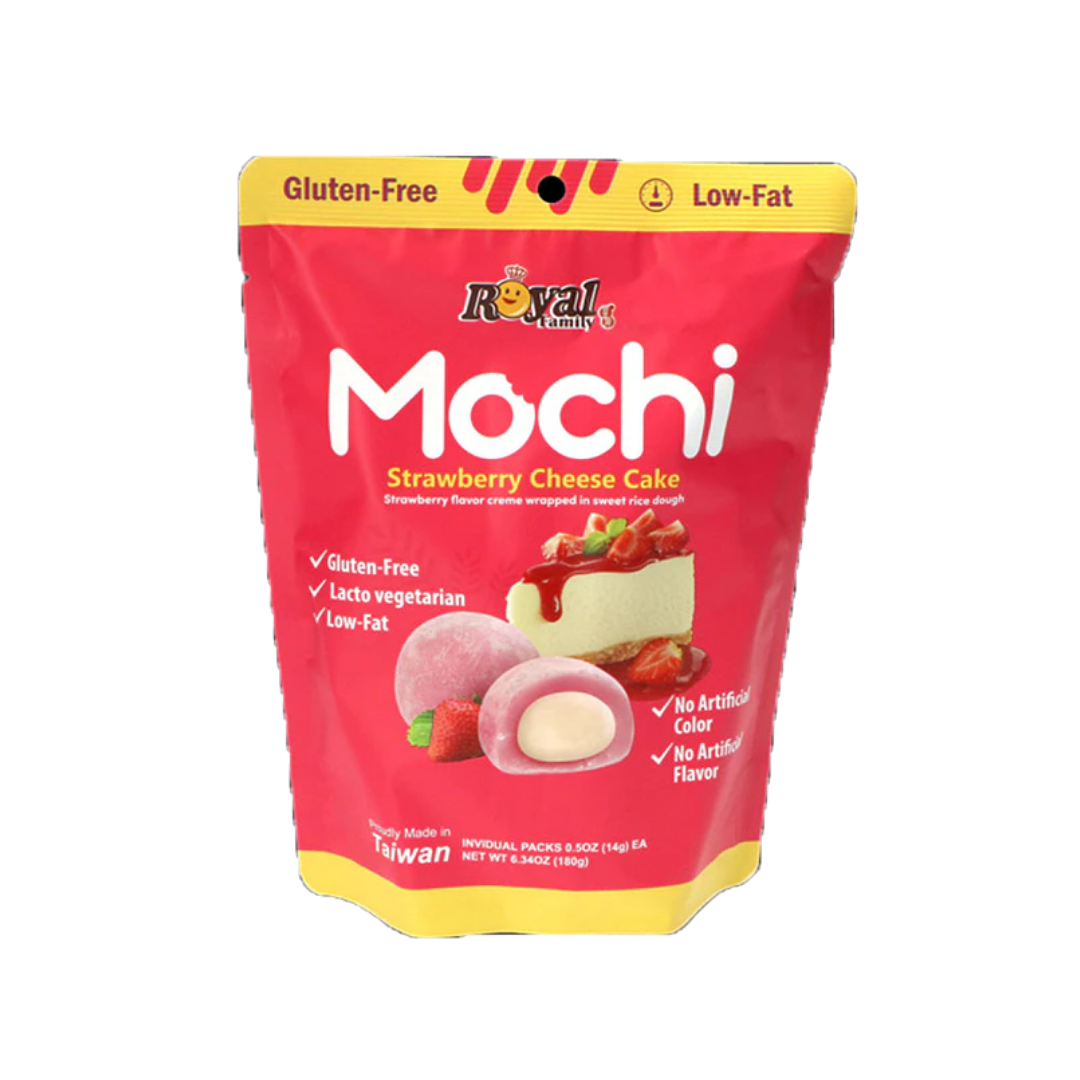 Mochi Relleno de Tarta de Queso con Frutilla 120g