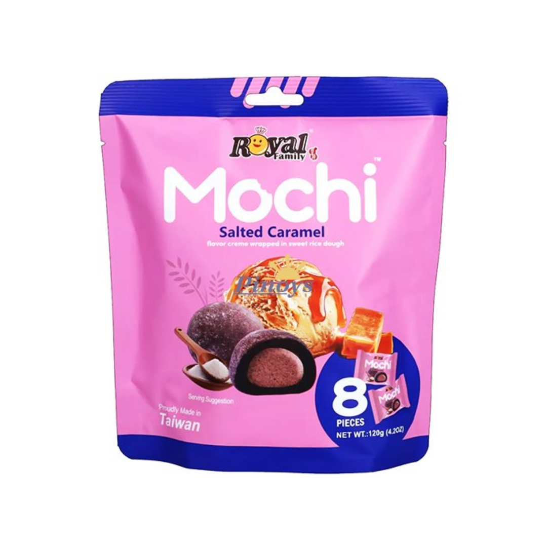 Mochi Relleno Caramelo y Sal 120g (Sin Gluten)