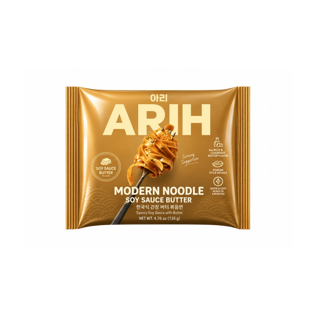 Ramen Coreano ARIH x BTS - Salsa de Soya y Mantequilla